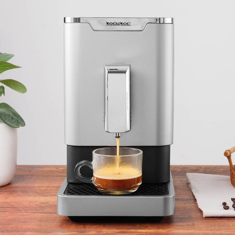 Espresson machine 19 bar-black, silver color image number null